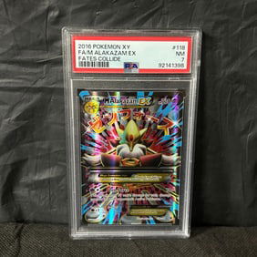 PSA 7 M Alakazam EX Fates Collide