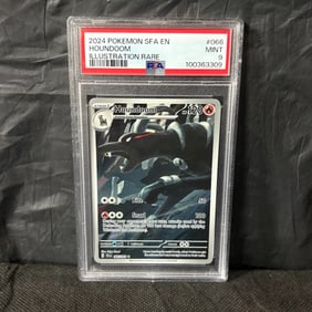 PSA 9 Houndoom Illustration Rare
