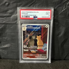 PSA 9 Persian Illustration Rare