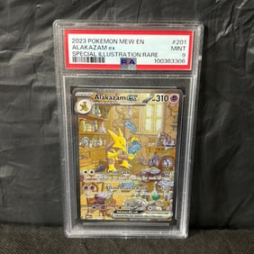 PSA 9 Alakazam EX Special Illustration Rare