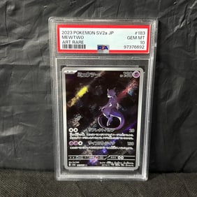 PSA 10 Mewtwo Art Rare Japanese 151 Pokemon Card