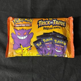 Sealed 2022 Pokemon Trick Or Trade Booster Bundle