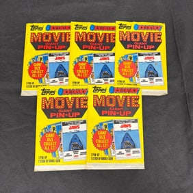 1975 Topps Movie Giant Pin-Up Posters