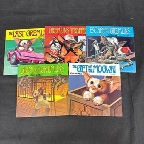 Book 1-5 of Gremlins Record Books.