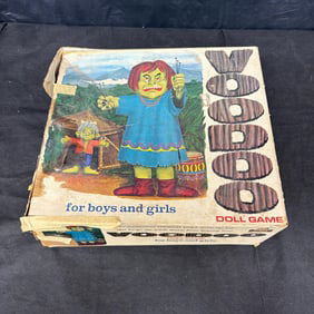 1967 Voodoo Doll Game Original Box