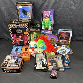Horror Figures, Halloween Movie Lunch Box +