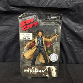 Sin City Hartigan Action Figure CIB