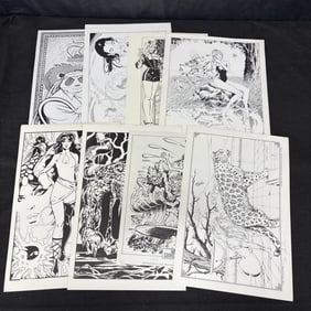Lot of Artist Prints, Steven Woron Signed +