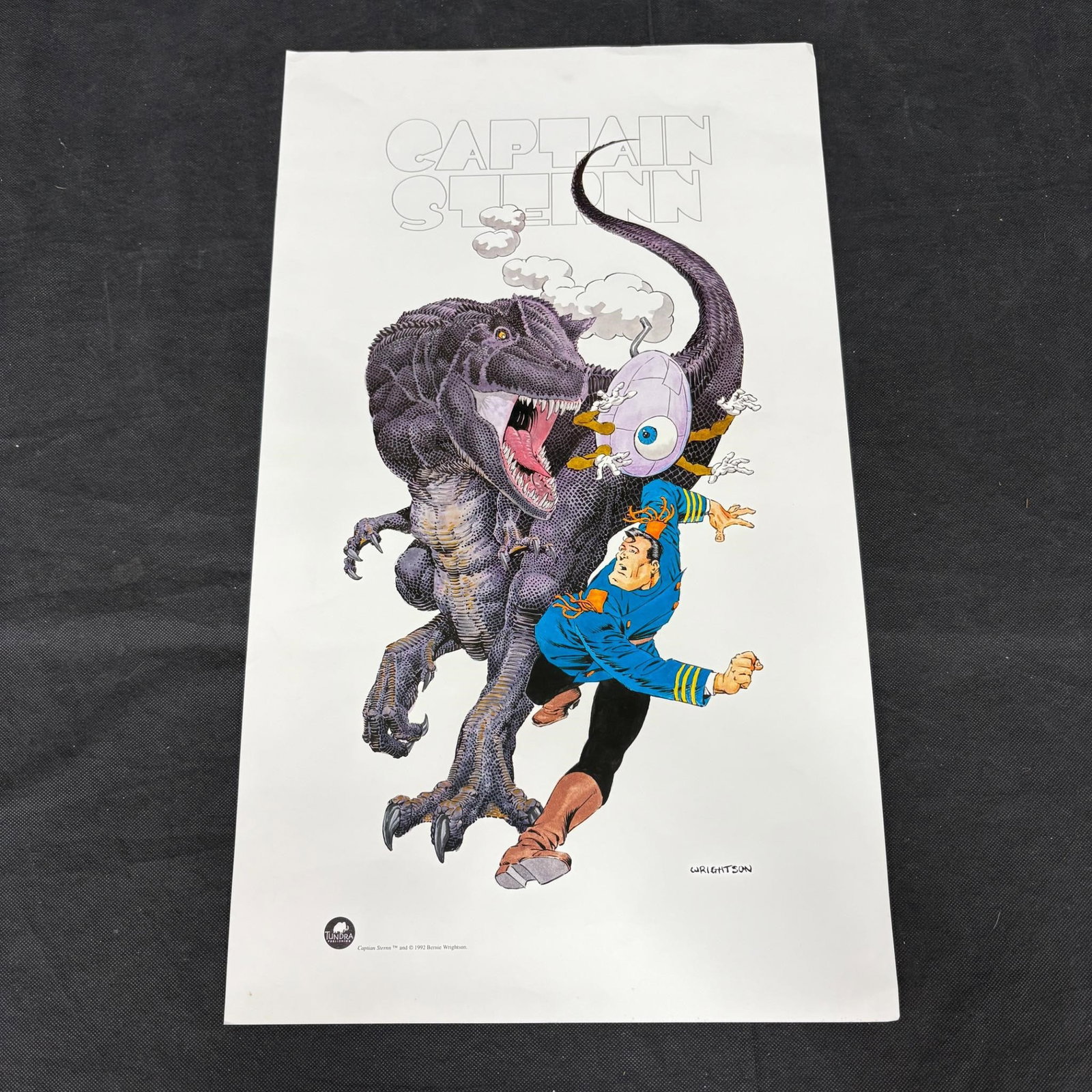 Captain Sternn 1992 Bernie Wrightson Print (1 of 1)