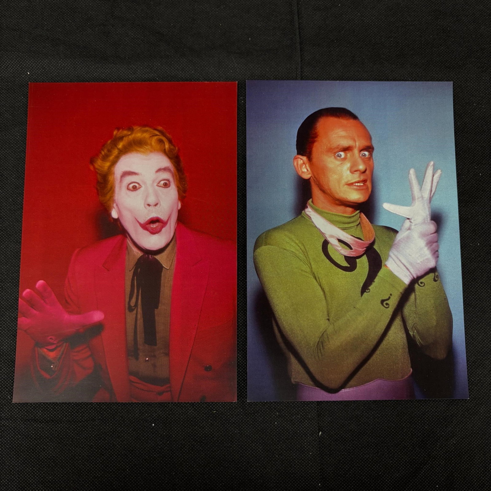 Joker and Riddler Batman 1st Season Press Photos: Photos of Batman's villains from the 1966 Batman series. We ship in-house! We ship internationally. We also offer pick up and we offer a discount for cash payments. Please look at pictures carefully t