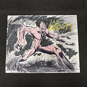 Darius Johnson Original Groot Art signed