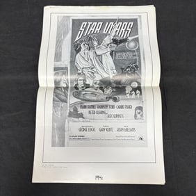 Star Wars New Hope Style D Poster Pressbook