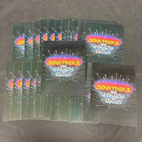 Large lot of Star Trek Wrath of Khan Promos