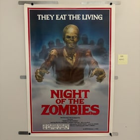 Night of the Zombies Original One Sheet