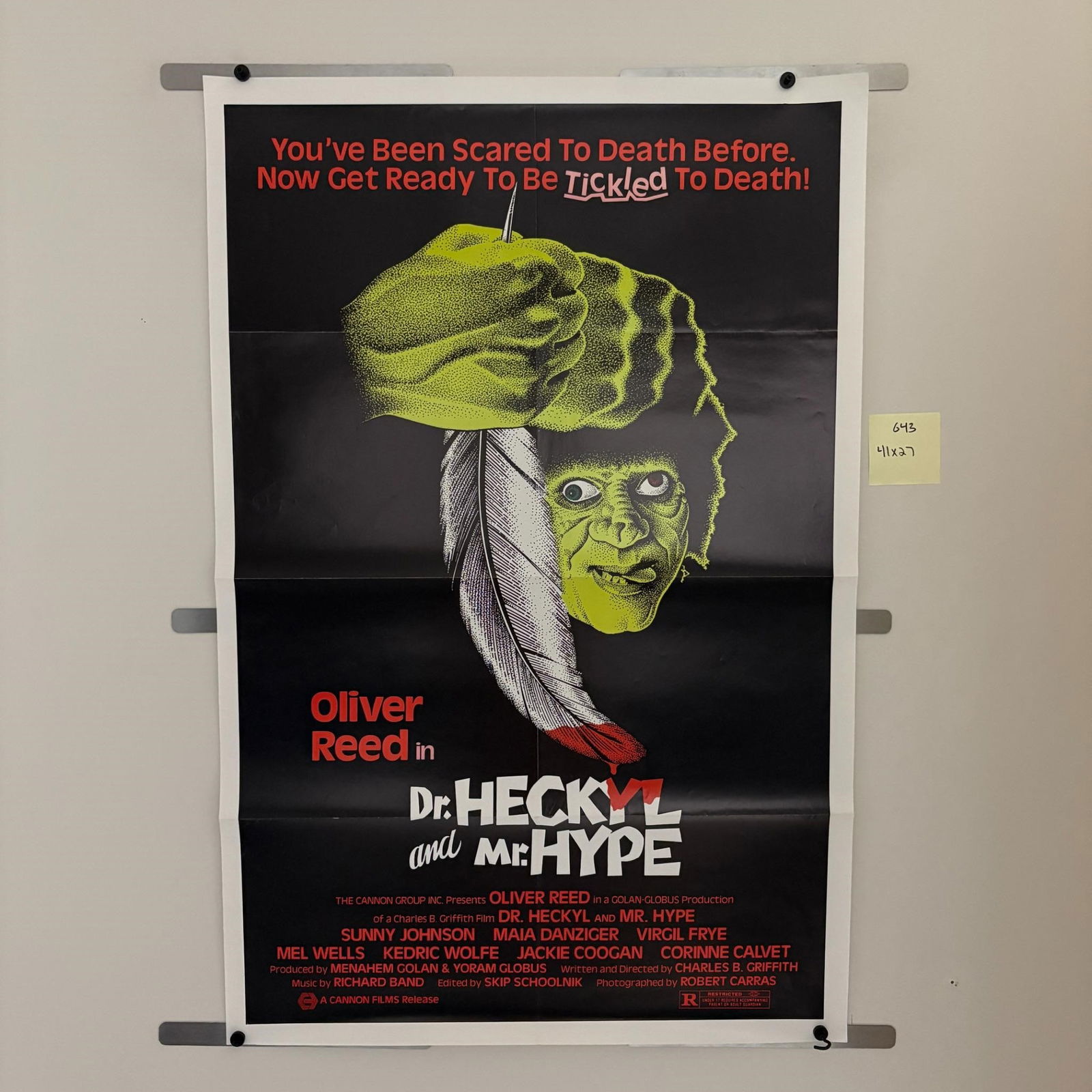 Dr. Heckyl and Mr. Hype Original 1 Sheets x3 (1 of 2)