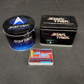 Star Trek Trading Cards, Collector Tins