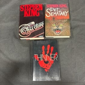 Stephen King Pet Sematary, Christine, + Book Club