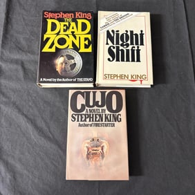 Stephen King Book Club Edition Hard Covers