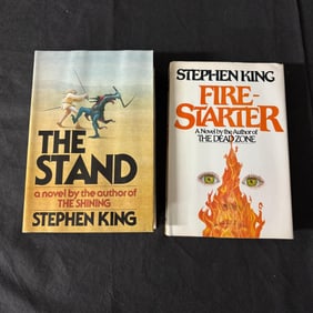 Stephen King Stand, Fire Starter Book Club Ed