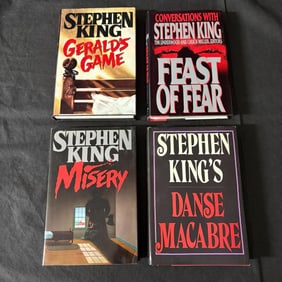 Stephen King Books Includes Book Club Edition