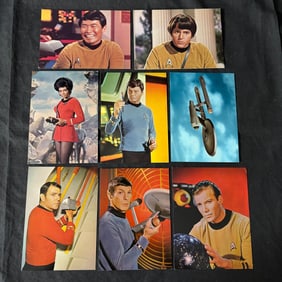 Vintage Star Trek Photos, Spock, Cpt. Kirk +