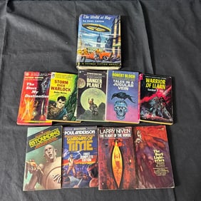 Vintage Horror/ Sci-Fi Paper Back Books