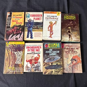 Classic Vintage Sci-Fi, Fantasy Books