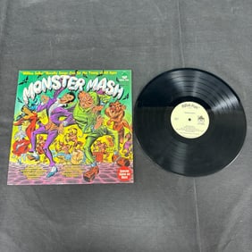 Monster Mash Record, Unused Game on Back