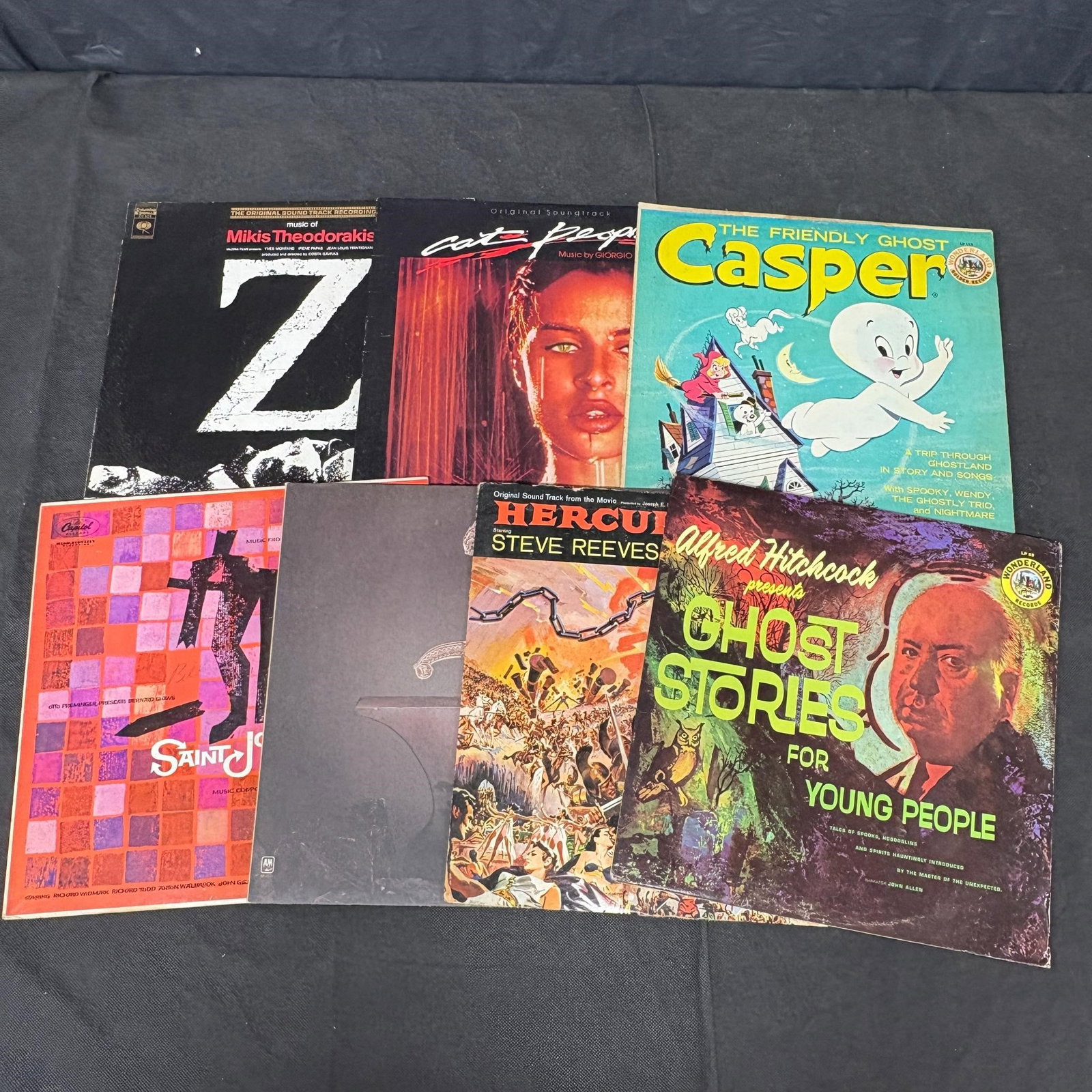 Movie Soundtrack Records, Alfred Hitchcock + (1 of 8)