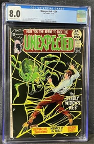 Unexpected 129 CGC 8.0 DC Bronze Age Horror