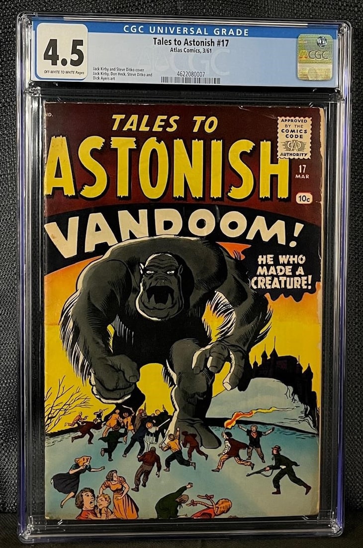 Tales to Astonish 17 CGC 4.5 Marvel Silver Age (1 of 1)