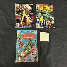 Godzilla 2, 3, & 7 Marvel Bronze Age