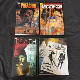 Vertigo TPB Lot, Alcoholics 1st Printing