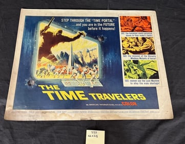 The Time Travelers Movie Half-Sheet