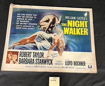 Night Walker Original Half-sheet Movie Poster