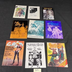 Nice Low Distribution Magazine Lot w/Gasm 1