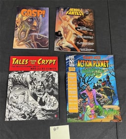 Mix of Horror Magazines w/ Tales from the Crypt