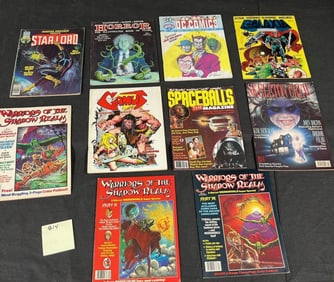 Galaxia & Gamut 1 + Mix of Horror Mags