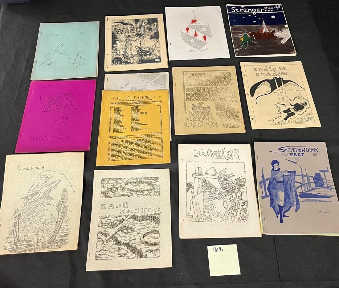 Joe Staton Editor Created Fanzines Very Rare! (1 of 7)