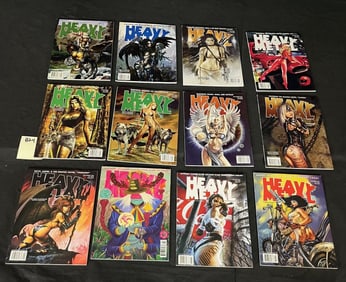 Heavy Metal Magazines Early 2000's Issues
