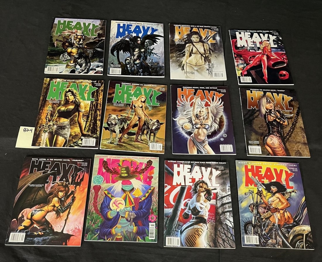 Heavy Metal Magazines Early 2000's Issues (1 of 5)