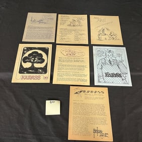 Karass Sci-Fi Fanzine Lot 1974-78