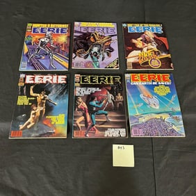 Eerie Magazine Warren Publishing Issues