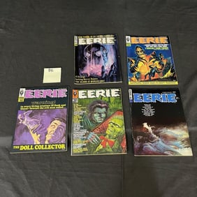 Eerie Magazine 4, 7, 14, 15, & 19