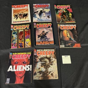 Creepy Magazine Warren Publishing Lot