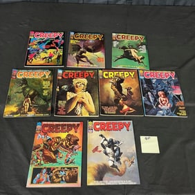 Creepy Magazine Issues in the 70's & #80