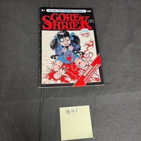 Gore Shriek 4 1st Greg Capullo Cover Art RARE