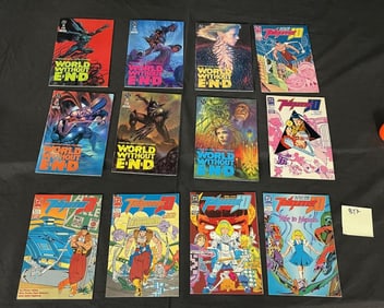 World Without End + DC Comic Lot