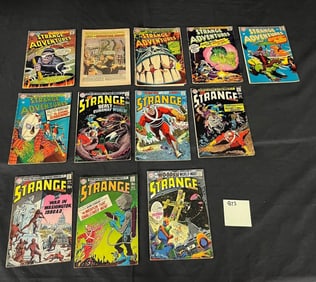 Strange Adventures DC Silver Age Comic Lot
