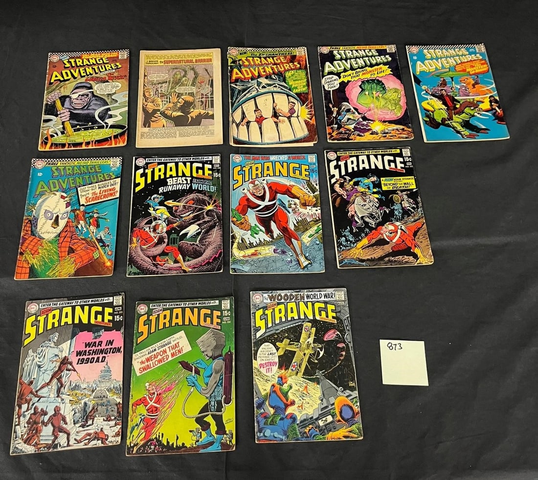 Strange Adventures DC Silver Age Comic Lot (1 of 6)
